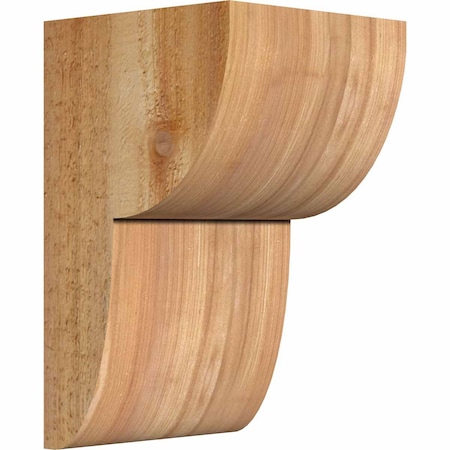Ekena Millwork Crestline Rough Sawn Corbel, Western Red Cedar, 6"W x 6"D x 10"H COR06X06X10CRE00RWR